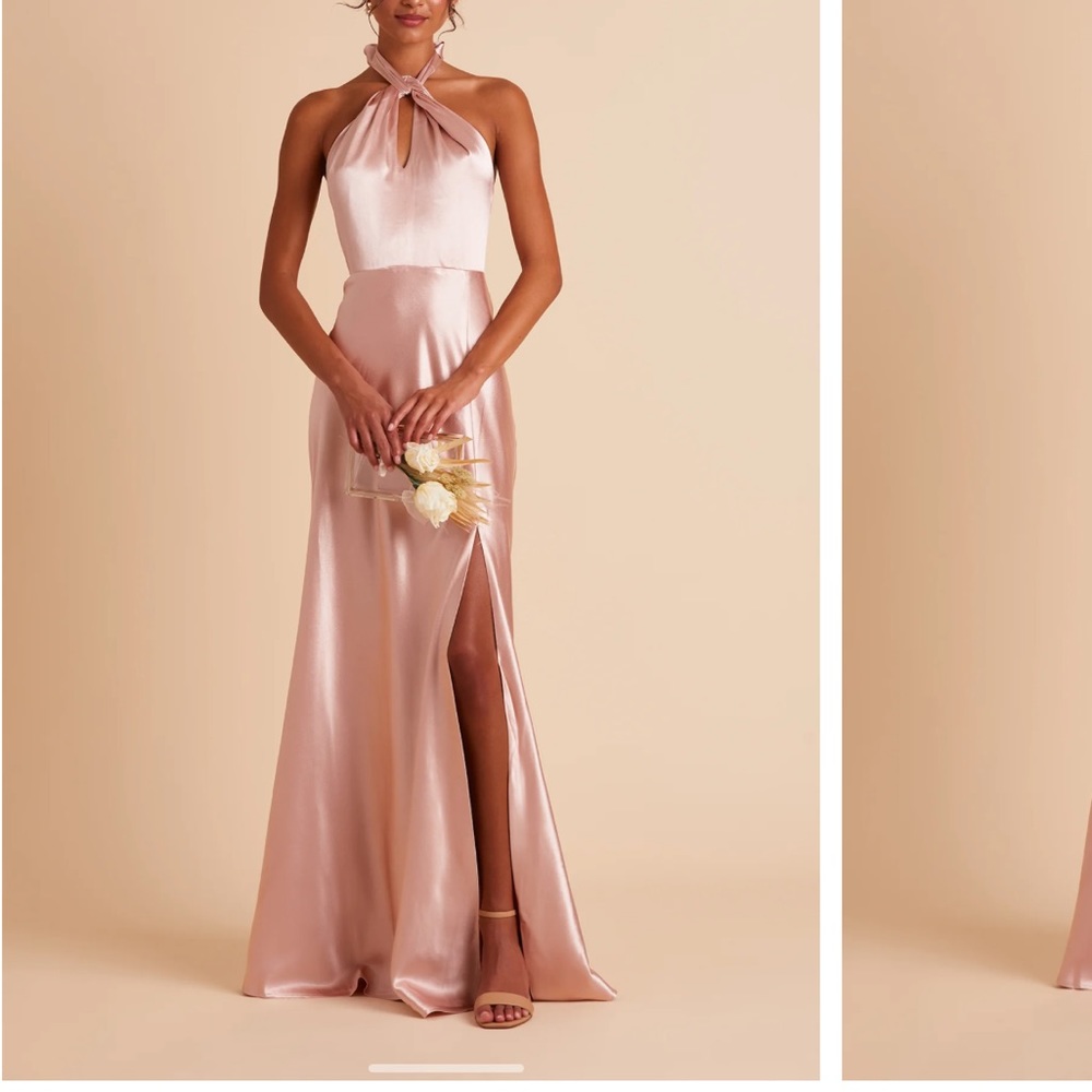 Birdy Grey Monica dress - satin rose gold